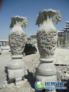 供應石雕寶瓶,石雕花瓶,園林石雕,石雕花瓶價格_禮品、工藝品、飾品_世界工廠網中國產品信息庫