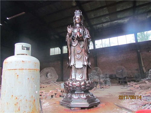 大慶大型銅觀音 鼎泰銅雕廠家 大型銅觀音定制