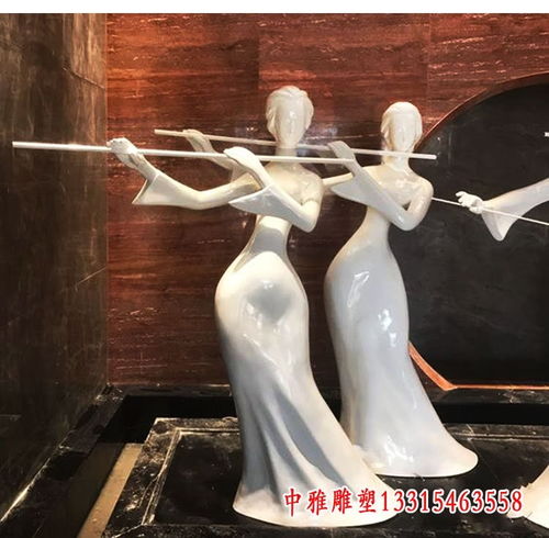 玻璃鋼樹脂人物工藝品雕塑 揚州樹脂雕塑人物廠