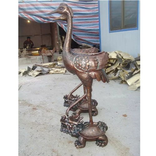靈芝鶴踏龜銅鶴擺件 汕頭銅鶴 質(zhì)量品優(yōu) 查看